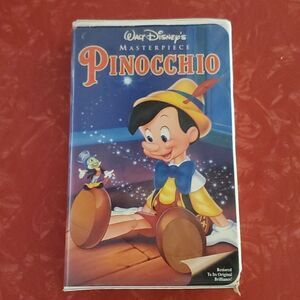 1994 Walt Disney Masterpiece Pinocchio VHS Tape